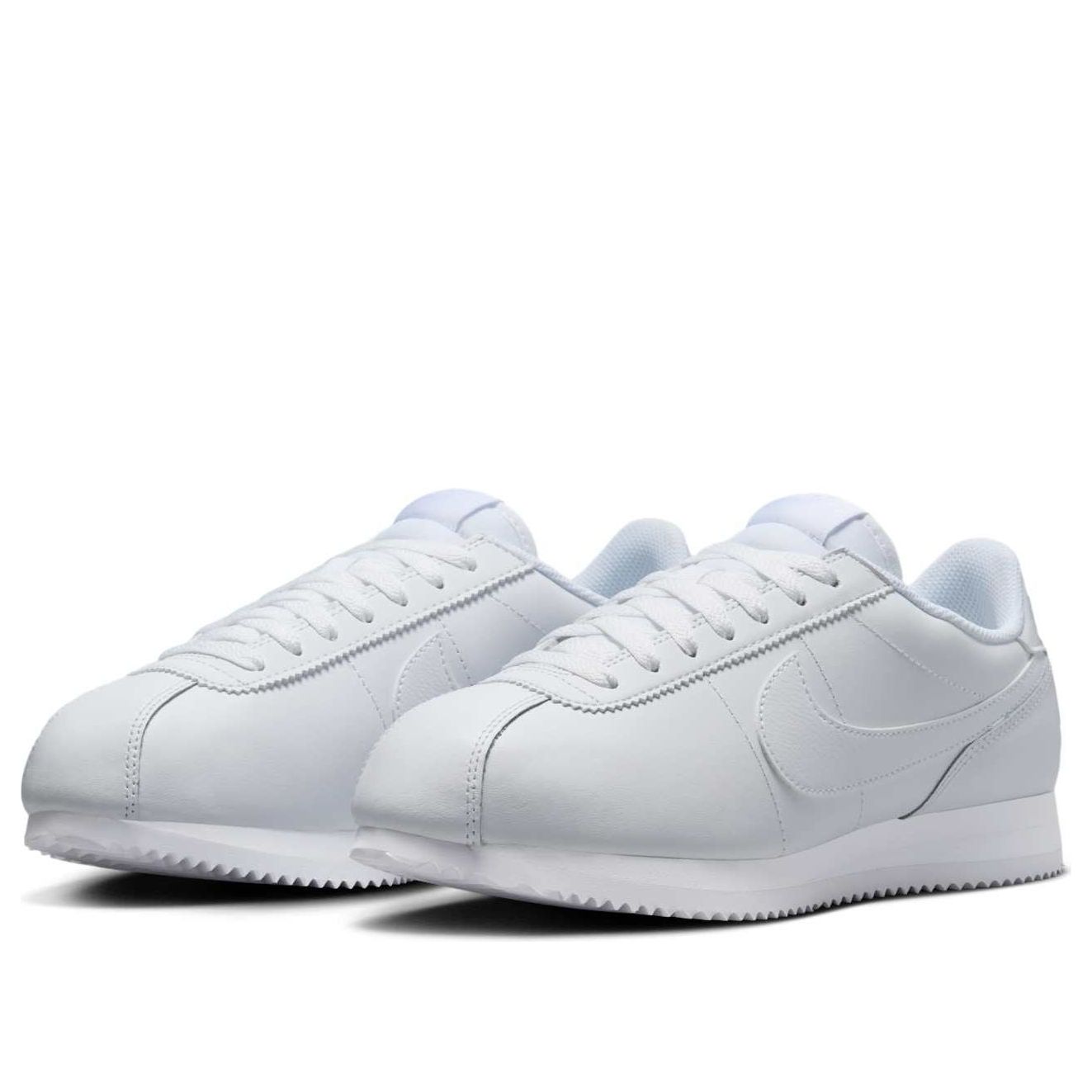 Nike(WMNS) Cortez Leather 'Triple White'