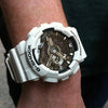 CASIOG-Shock Analog-Digital 'White'
