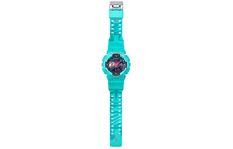 CASIOG-Shock Analog-Digital 'Green Blue'
