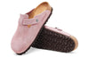 Birkenstockx Stssy Boston Suede Leather 'Dusty Pink'