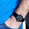 CASIOMen's YOUTH Retro Watch Classic Strap Black DialBlack Strap Mens BlackBlack Analog