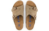 BirkenstockZrich Soft Footbed Suede Leather 'Taupe'