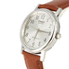 CASIOCasio Dress Analog Watch 'Brown Silver White'