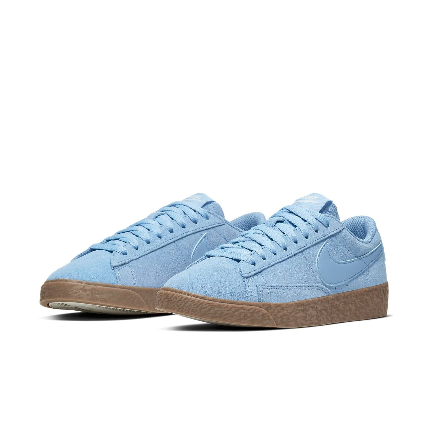 Nike(WMNS) Blazer Low SD 'Light Bluegray Brown'