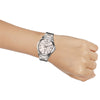 CASIOSports Quartz Waterproof Stainless Steel Strap Unisex Mens SilverGray Analog