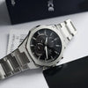 CASIOEDIFICE Solar Powered Quartz Waterproof Sapphire Crystal Mens Silver Analog