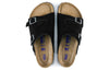 BirkenstockZrich Soft Footbed Suede Leather Sandals 'Black'
