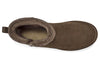 UGG(WMNS) Classic Zip Short Stiefel Fleece Lined Brown