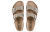Birkenstock(WMNS) Arizona Vegan Synthetik Narrow Fit Sandals 'Desert Dust Gray Taupe'