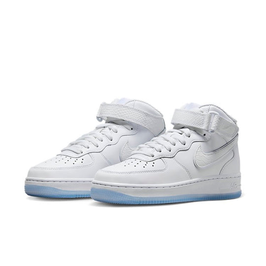 (WMNS) Nike Air Force 1 Mid 'White Ice Reptile' FN4274-100