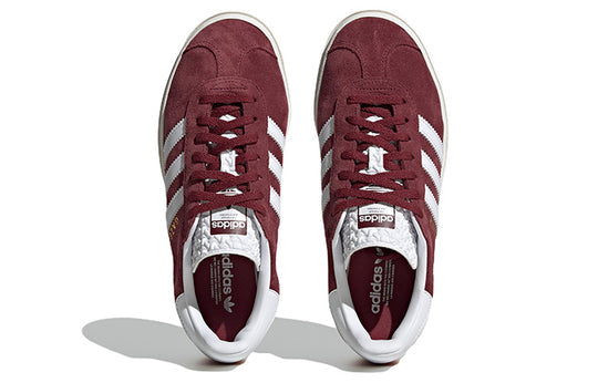 (WMNS) adidas Gazelle Bold 'Shadow Red White' HQ6892