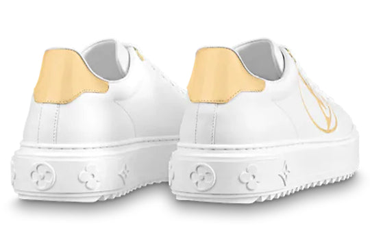 (WMNS) LOUIS VUITTON LV Time Out Sneakers 'White Gold' 1A8NI9