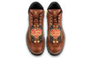 LOUIS VUITTON x Nigo Ankle Boots 'Brown with Black' 1A9ID0