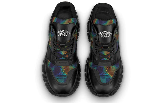 LOUIS VUITTON 2054 Trail Sneakers 'Black Iridescent' 1A7QQZ