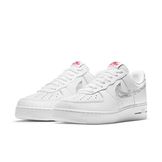 Nike Air Force 1 Low 'Topography Pack - White University Red' DH3941-100