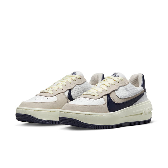 (WMNS) Nike Air Force 1 Low PLT.AF.ORM 'Summit White Navy' FB8481-100