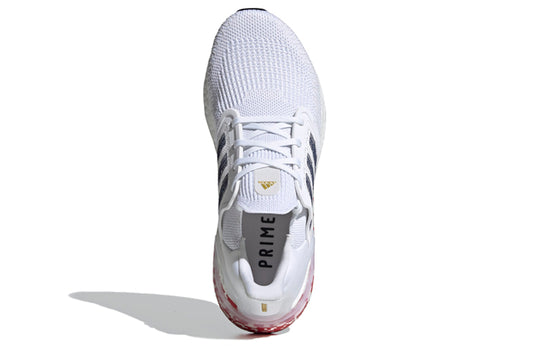 (WMNS) adidas UltraBoost 20 'Digital Pixel - White Scarlet' EG0722