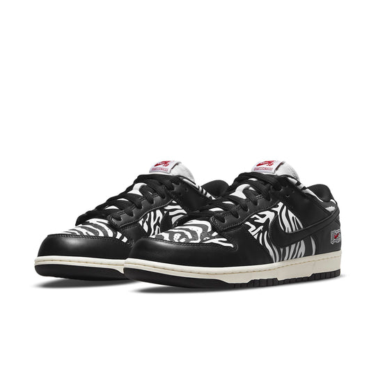 Nike x Quartersnacks SB Dunk Low 'Little Debbies Zebra Cakes' DM3510-001