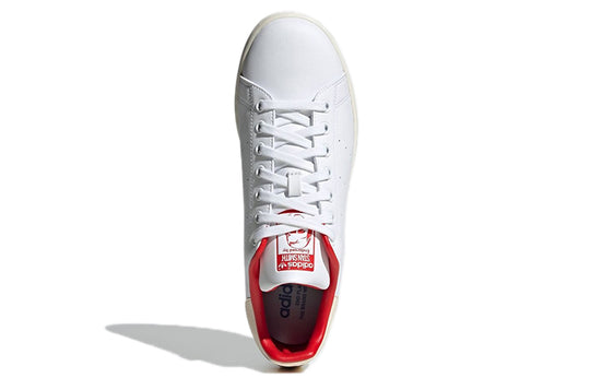 adidas originals Stan Smith Retro Casual Skateboarding Shoes White Red Unisex 'White Red' GY1911