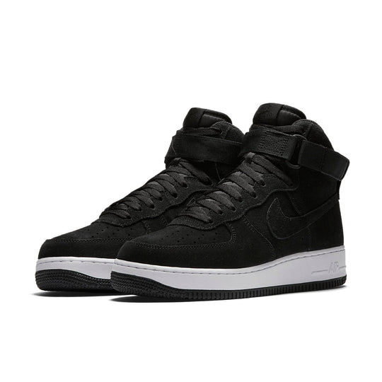 Nike Air Force 1 High '07 'Triple Black Suede White' 315121-038