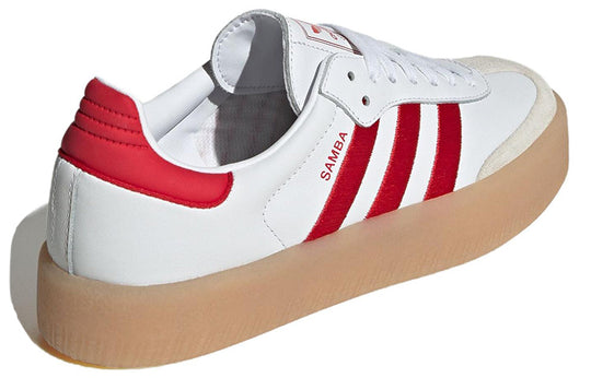 (WMNS) adidas Sambae 'White Better Scarlet Gum' ID0438