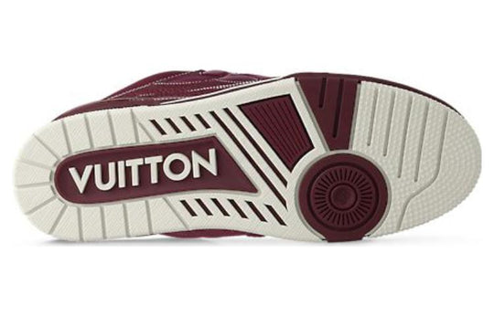 LOUIS VUITTON Skate Sneakers 'Burgundy' 1ABZ6D