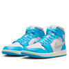 (WMNS) Air Jordan 1 Mid 'Dark Powder Blue' BQ6472-400