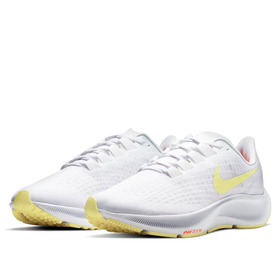 (WMNS) Nike Air Zoom Pegasus 37 'White Light Zitron' BQ9647-105