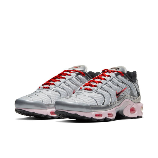 (WMNS) Nike Air Max Plus 'Metallic Silver Bright Crimson' CT2545-001