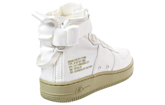 (WMNS) Nike SF Air Force 1 Mid 'Olive Ivory' AA3966-100