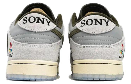 Nike x Travis Scott x PlayStation Dunk Low 'Grey White' DA1638-100