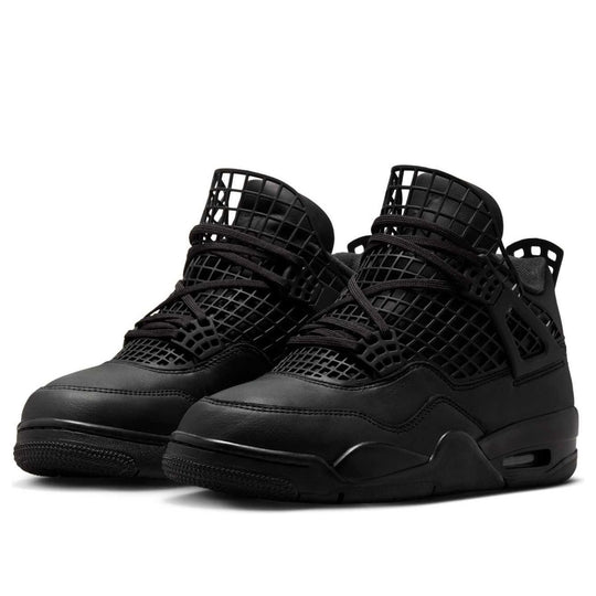 (WMNS) Air Jordan 4 Retro 'Net Black' FN7251-001