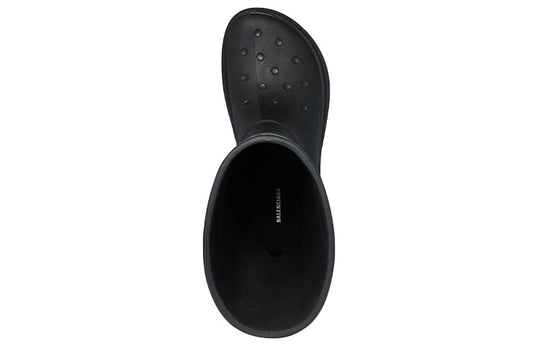 (WMNS) Crocs x Balenciaga Boots 'Black' 677388W1S8E1000