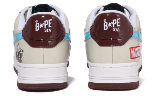 A BATHING APE x Marvel Bape Sta 'Cream Black Blue' 1I73-291-906