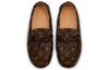LOUIS VUITTON Arizona Moccasin Shoes 'Brown Logo Monogram' 1A3NCC