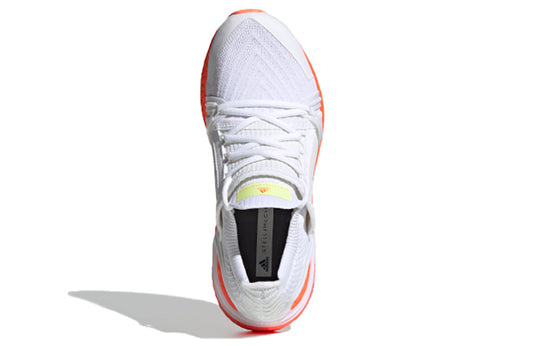 (WMNS) adidas Stella McCartney x UltraBoost 20 'White Solar Orange' FU8983