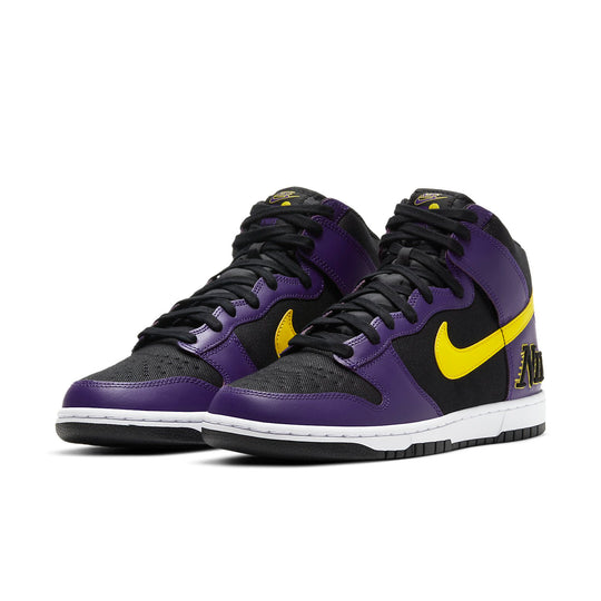 Nike Dunk High Premium EMB 'Lakers' DH0642-001