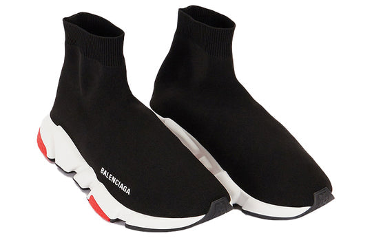 Balenciaga Speed Sneaker 'Black Red' 587286W17211019