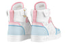 (WMNS) LOUIS VUITTON Boombox Ankle Sneakers 'White Monogram with Pink and Blue' 1A9S6Q