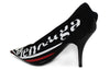 (WMNS) Balenciaga Campaign Logo Pumps 'Black' 495777W06001091