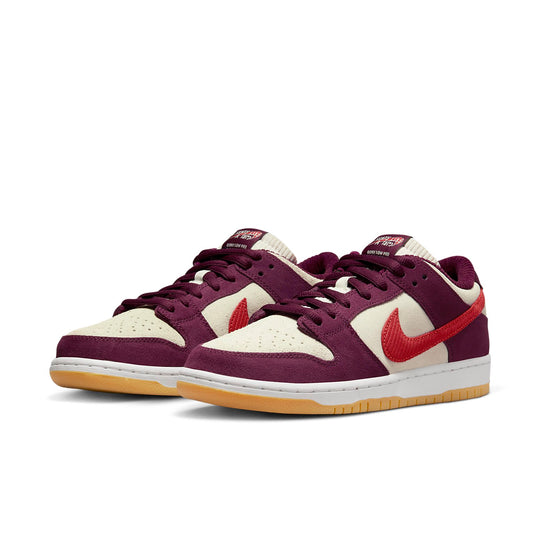 Nike SB Dunk Low 'Summit White Barely Rose University Red' DX4589-600