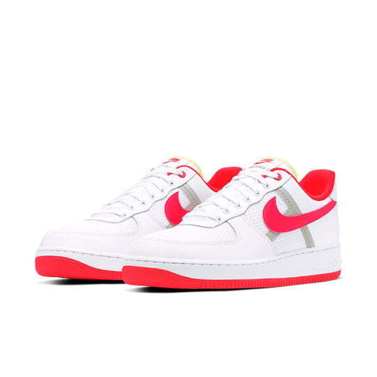Nike Air Force 1 Low 'Transparent White Crimson' CI0060-102