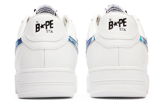 (WMNS) A BATHING APE Bape Sta Abc Camo 'White Blue' 1I70-291-004-BLUE