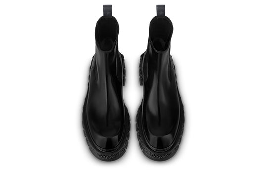 LOUIS VUITTON Lv Baroque Chelsea Boots 'Black' 1AAHB9