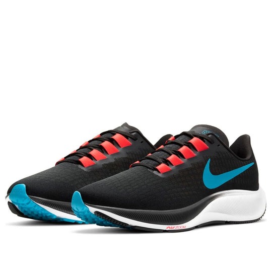 Nike Air Zoom Pegasus 37 'Off Noir Light Blue Fury ' BQ9646-011