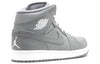 Air Jordan 1 Mid 'Grey White' 554724-003