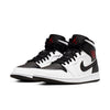 (WMNS) Air Jordan 1 Mid 'White Black' BQ6472-101