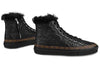 (WMNS) LOUIS VUITTON LV Stellar Fur High-Top Sports Shoes 'Black Monogram' 1A5N08