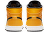 Air Jordan 1 Mid 'University Gold Black' 554724-700