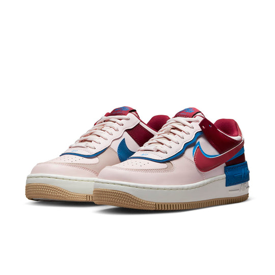 (WMNS) Nike Air Force 1 Low Shadow 'Light Soft Pink Team Red Blue' CI0919-601